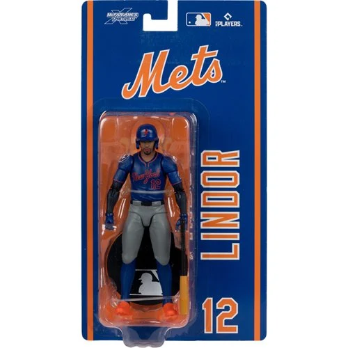 MLB McFarlane SportsPicks Wave 1 New York Mets Francisco Lindor 6-Inch Action Figure