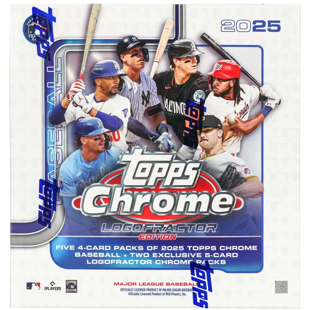 2025 Topps Chrome Logofractor Baseball Mega Box
