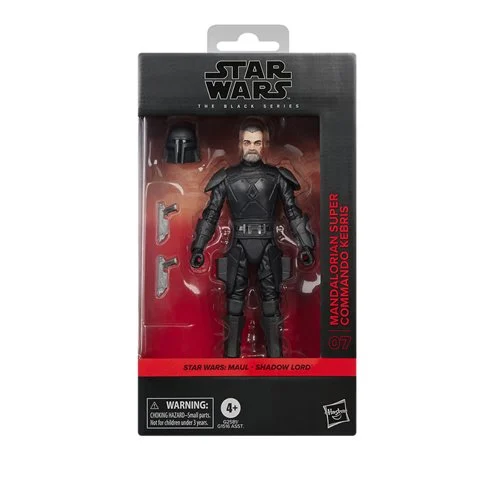 Star Wars The Black Series Mandalorian Super Commando Kebris 6-Inch Action Figure