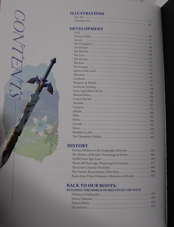 Legend of Zelda: Breath of the Wild Creating a Champion - Champion's Edition Art Book 2018