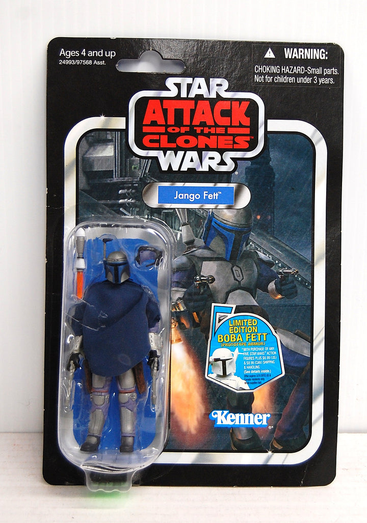 Star Wars Attack of the Clones Jango Fett VC34 Kenner Figure