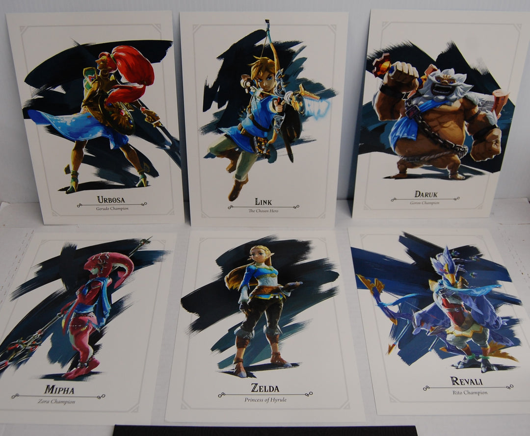 Legend of Zelda: Breath of the Wild Creating a Champion - Champion's Edition Art Book 2018
