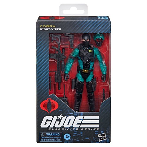 G.I. Joe Classified Series #187 Night-Viper 6-Inch Action Figure