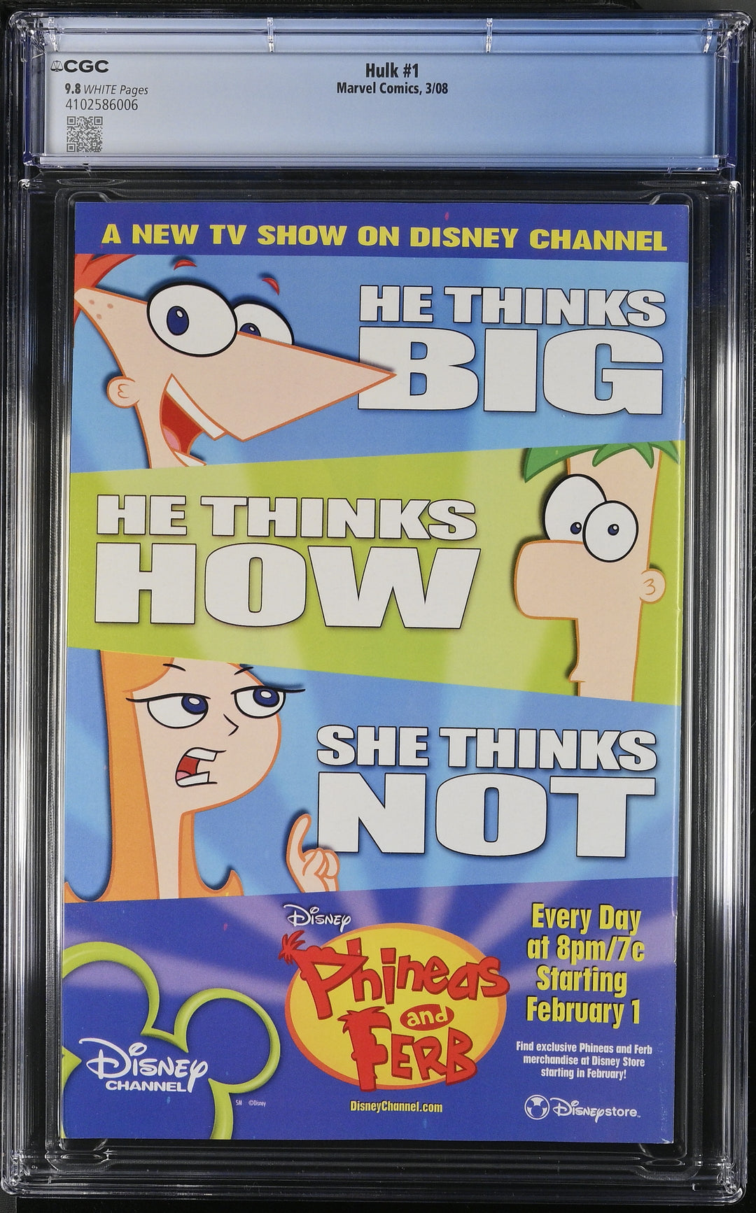 Hulk #1 - 2008 - CGC 9.8