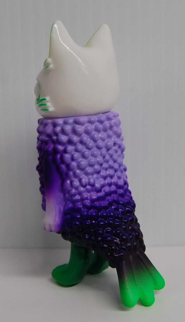 Yasu Ebineko Boss Fried Shrimp Cat (Purple, Green) Sofubi Vinyl Japan