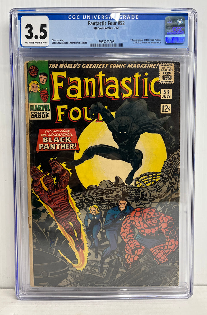 Fantastic Four #52 CGC 3.5