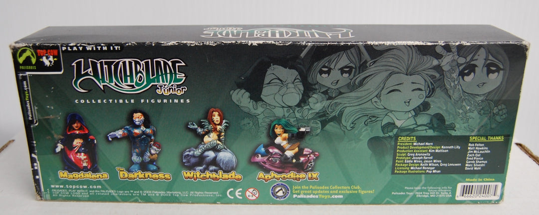 Witchblade Junior Collectible Figurines (Set of 4) Palisades Toys 2003