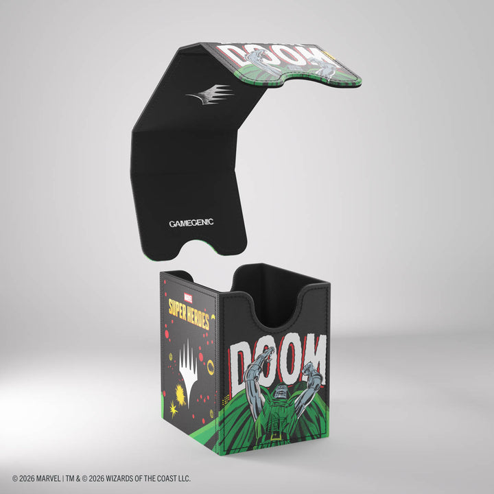 Magic: The Gathering: Marvel Super Heroes: Squire 100+ XL Deck Box - Doctor Doom