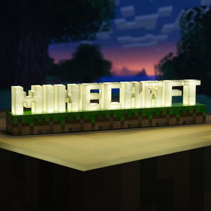 Minecraft Logo Light