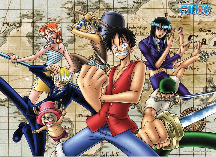 One Piece - Straw Hat Crew - 1000 Piece Puzzle