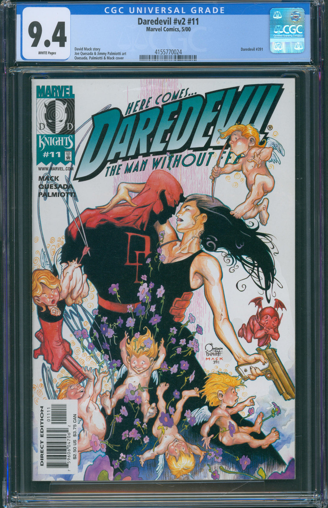 Daredevil #v2 #11 CGC 9.4