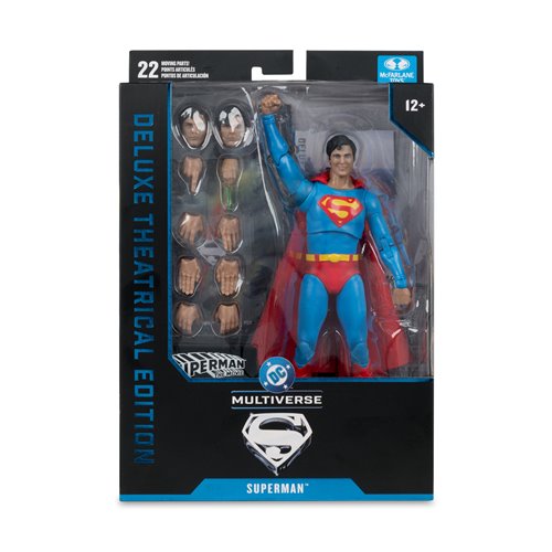 DC Multiverse Deluxe Theatrical Edition Wave 3 Superman: The Movie 1978 Superman 7-Inch Scale Action Figure