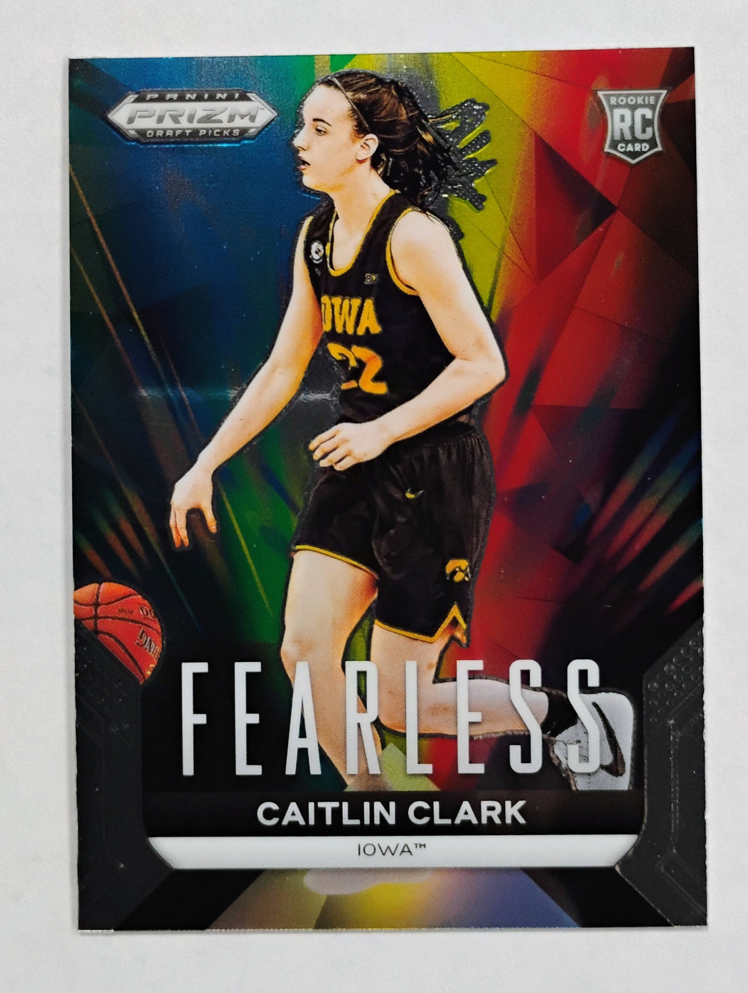 2024 Panini Prizm Draft Picks Fearless Basketball Caitlin Clark #24