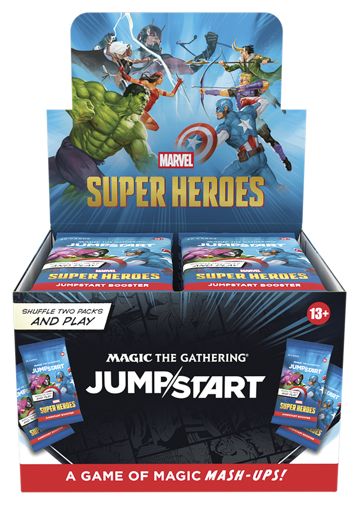 Magic: The Gathering - Marvel Super Heroes - Jumpstart Booster Box (24 Ct)