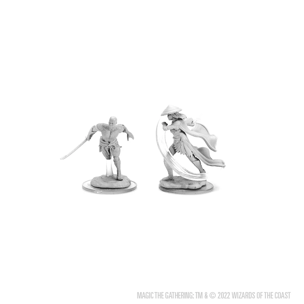 MTG Miniatures - Kaito Shizuki & The Wanderer