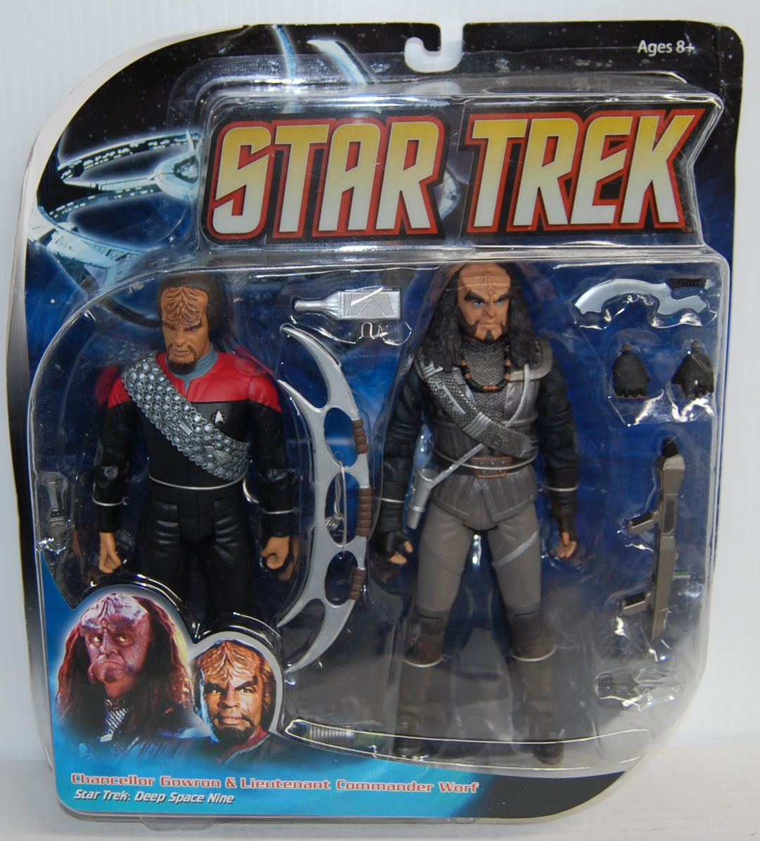 Star Trek: Deep Space Nine - Chancellor Gowron & Lieutenant Commander Worf 2pk