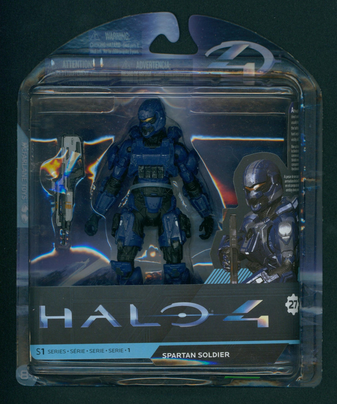 Halo 4 Series 1 Spartan Soldier Action Figure