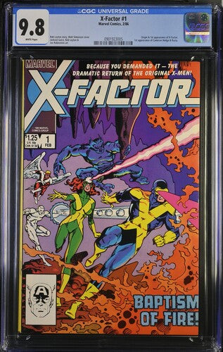X-Factor #1 CGC 9.8