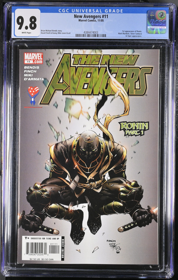 New Avengers #11 CGC 9.8