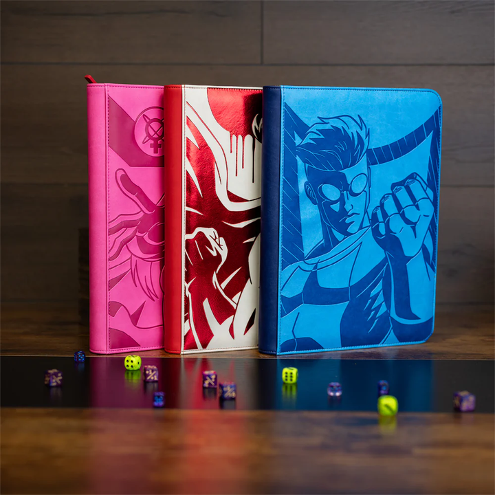 Dueling Guard: Invincible™ Premium 9-Pocket Zippered Binder - Omni-Man