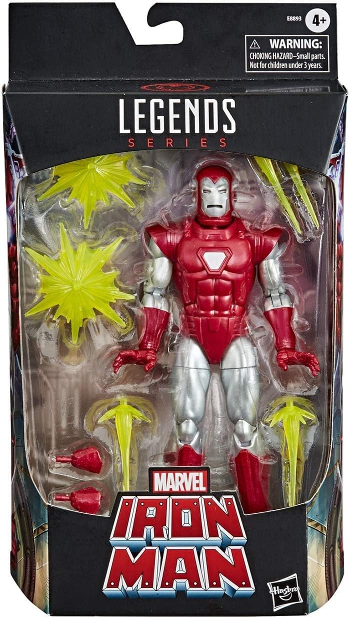 Marvel Legends Silver Centurion Iron Man Action Figure