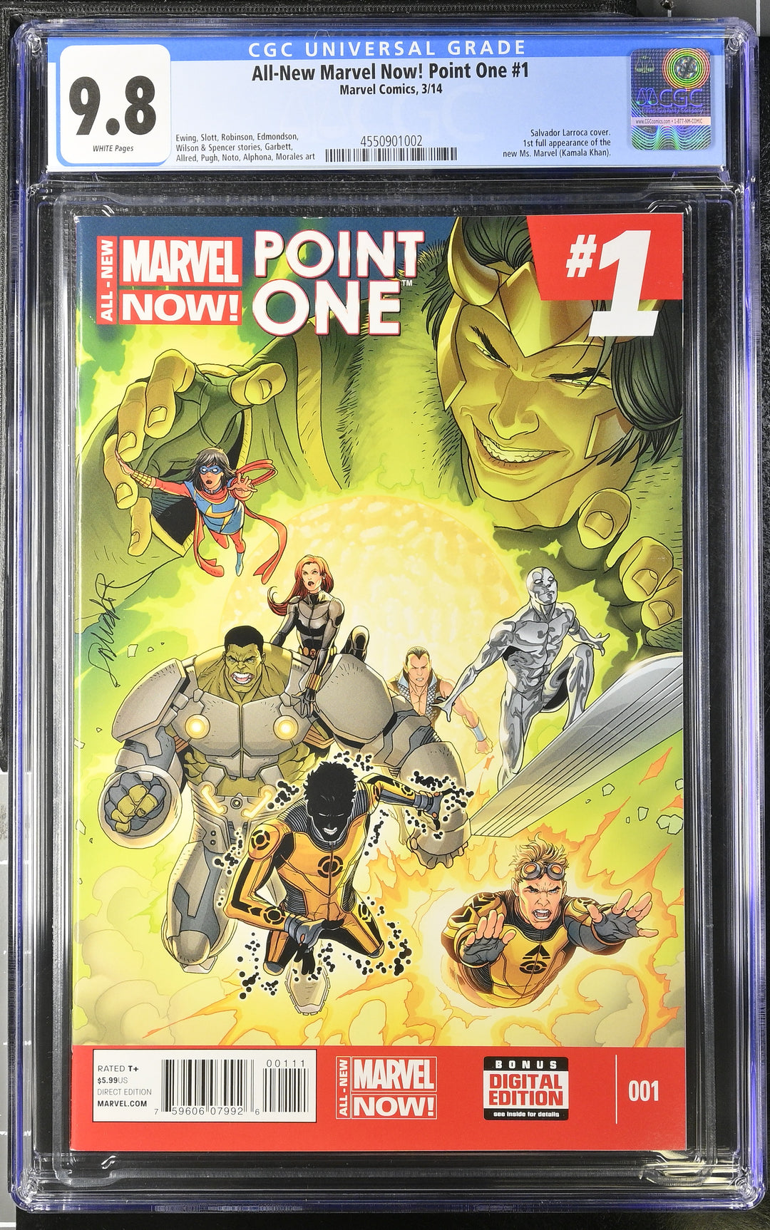 All-New Marvel Now! Point One #1 CGC 9.8