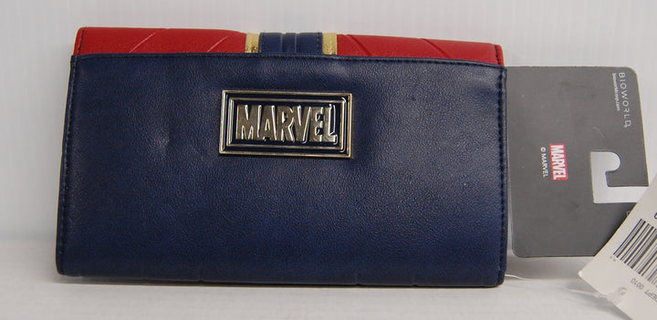NWT Captain Marvel Flap Wallet
