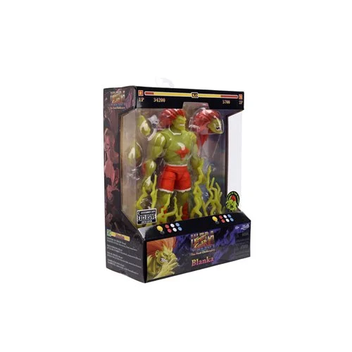 Ultra Street Fighter II Blanka Glow-in-the-Dark 6-Inch Scale Action Figure