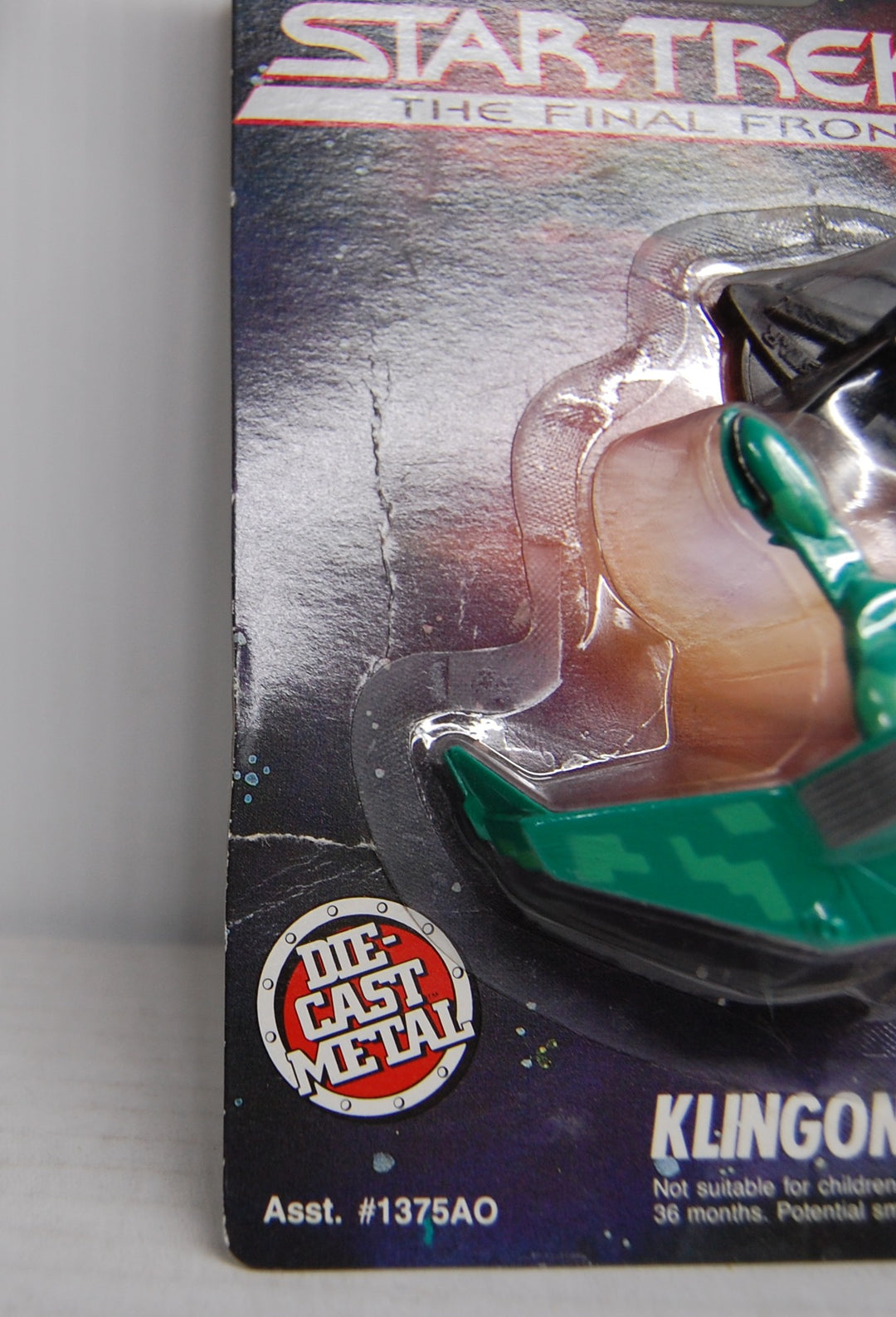 Star Trek V: The Final Frontier - Klingon Bird of Prey - Die-Cast 1989 Ertl #1374