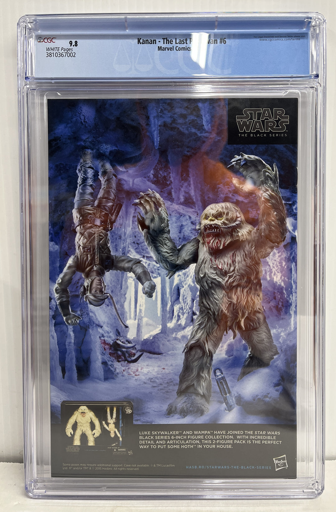 Star Wars Kanan The Last Padawan #6 CGC 9.8