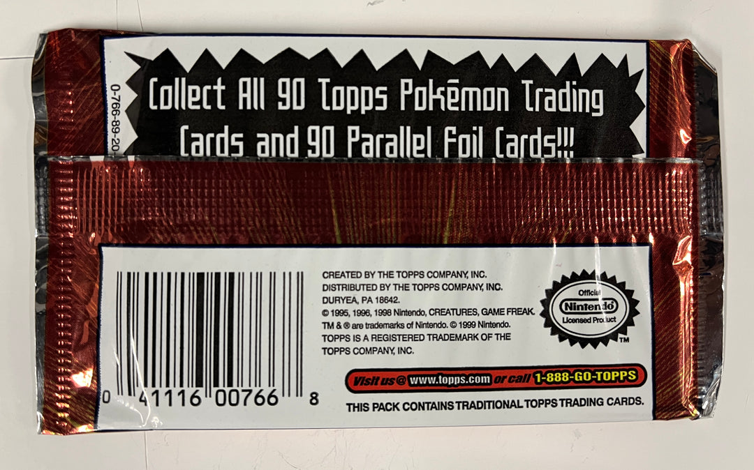 Pokemon Topps Series 1 Green Label Pack