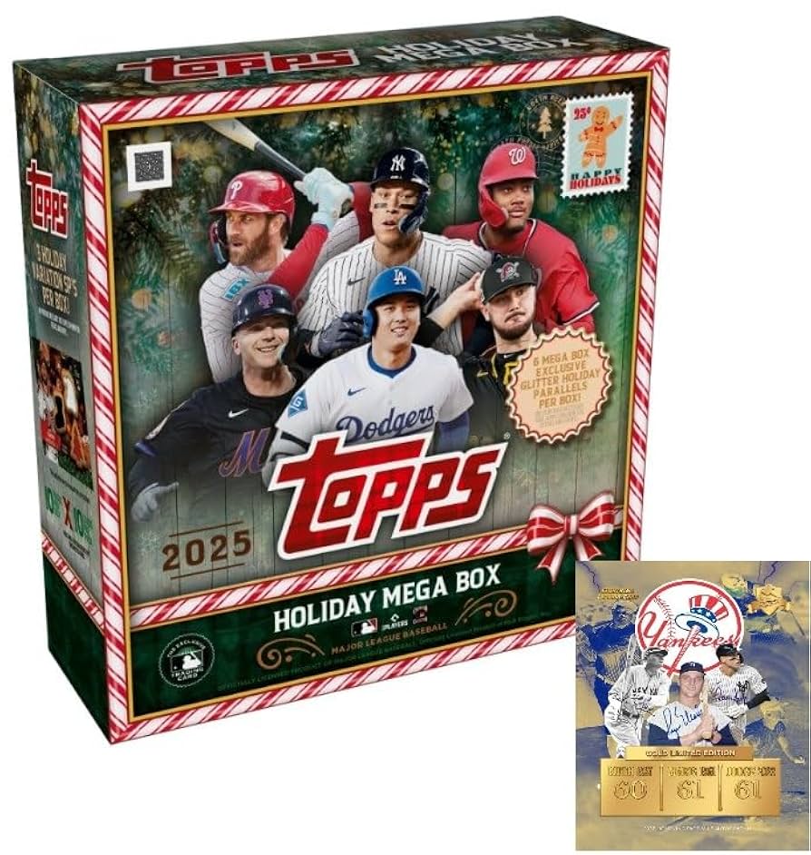 2025 Topps Holiday Baseball Mega Box