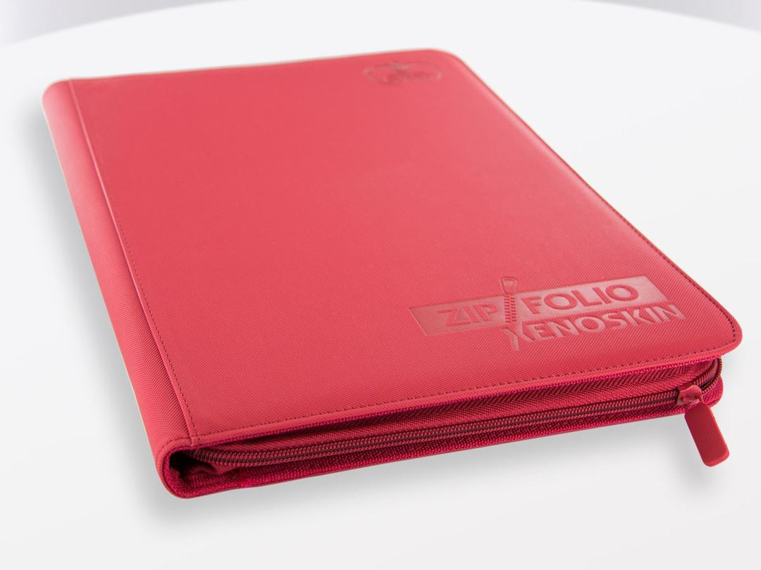 Ultimate Guard Zipfolio - 18-Pocket - Xenoskin Red