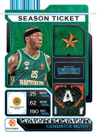 2025-26 Panini Contenders Euroleague Mega Box