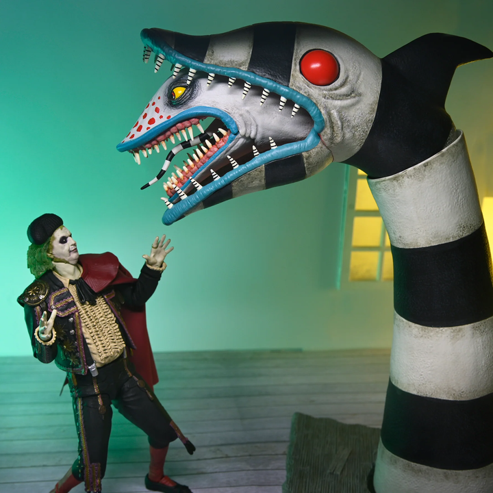 Beetlejuice Beetlejuice - Ultimate Matador Beetlejuice & Sandworm 7" Scale Action Figure 2-Pack