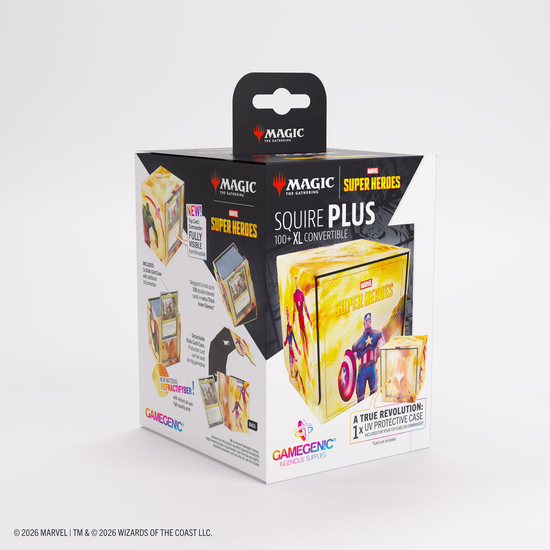 Magic: The Gathering: Marvel Super Heroes: Squire PLUS 100+ XL Deck Box - Door of Destinies