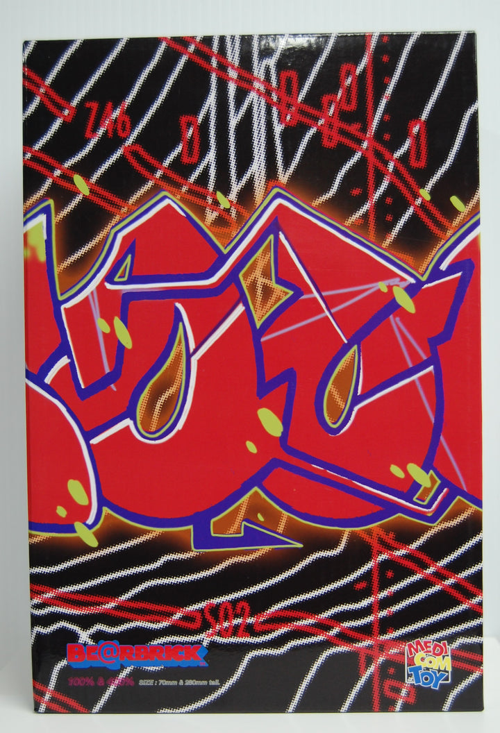 Medicom Toy Be@rbrick Aruta Soup Mordern Art Graffiti 100％ & 400％