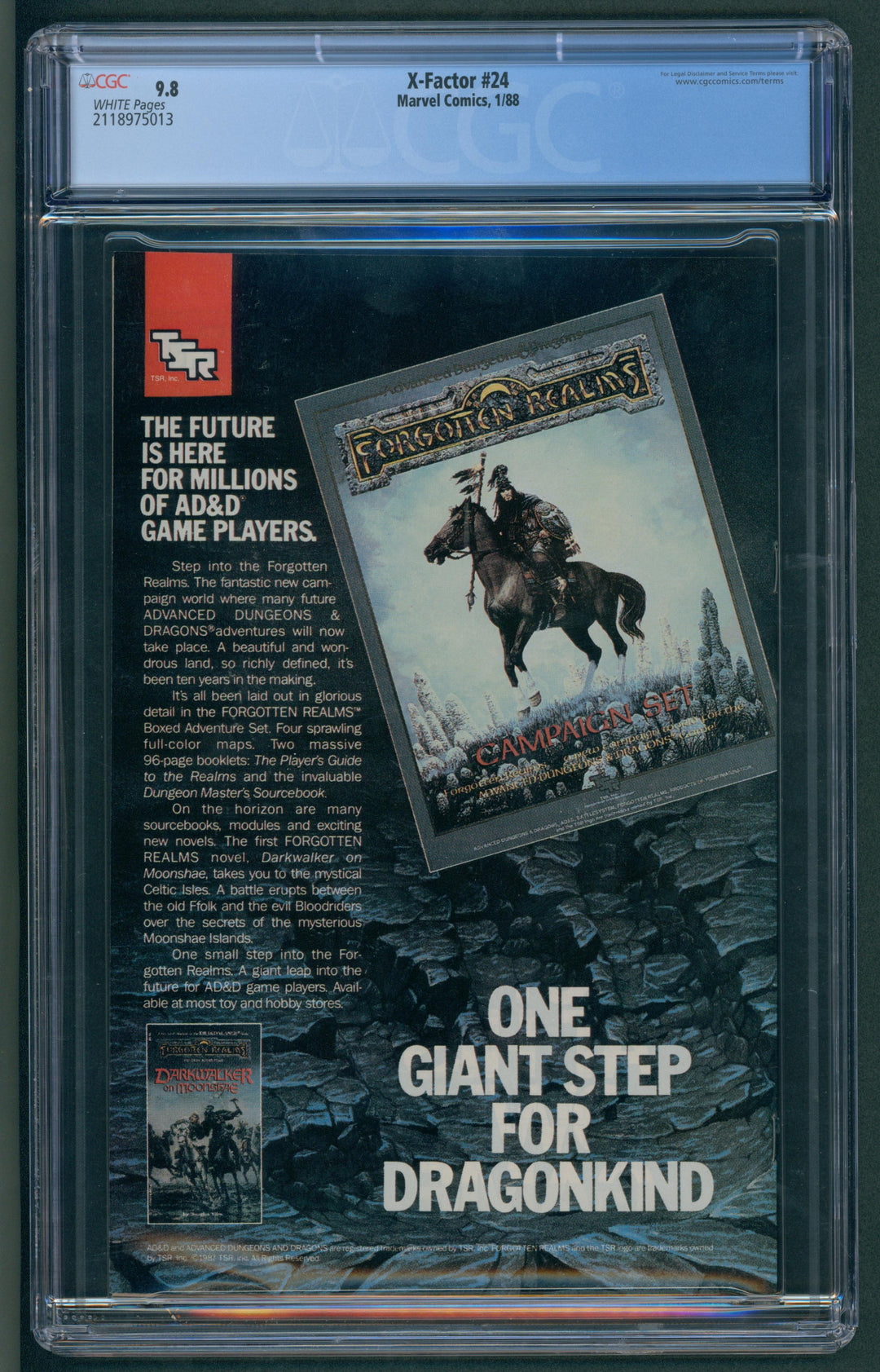 X-Factor #24 CGC 9.8