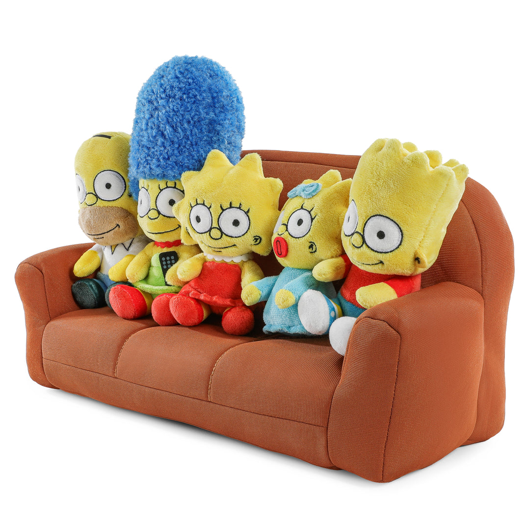 The Simpsons – Simpsons Family On Couch Interactive Plush