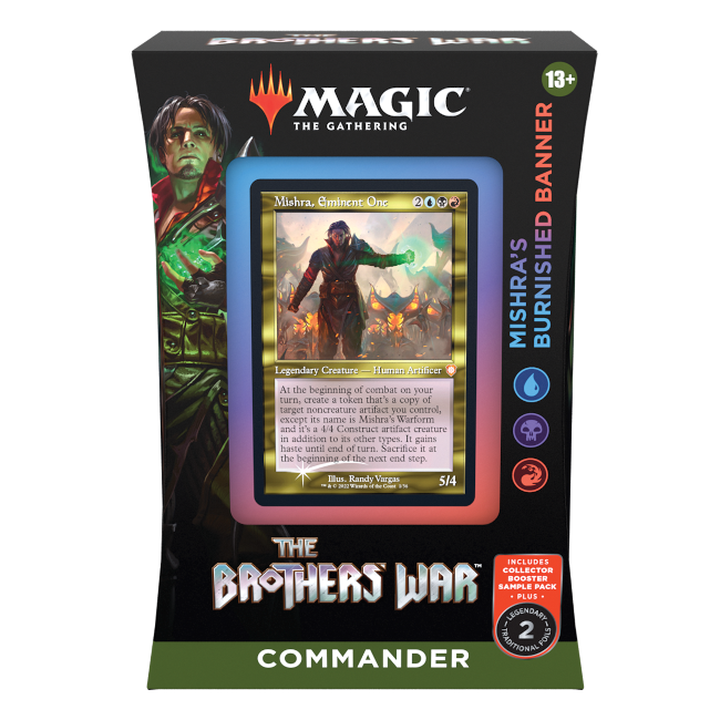 Magic: The Gathering - The Brothers' War Commander Deck  -  Mishra's Burnished Banner