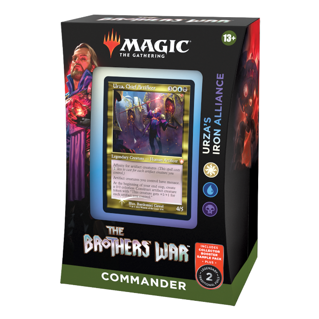 Magic: The Gathering - The Brothers' War Commander Deck - Urza's Iron Alliance