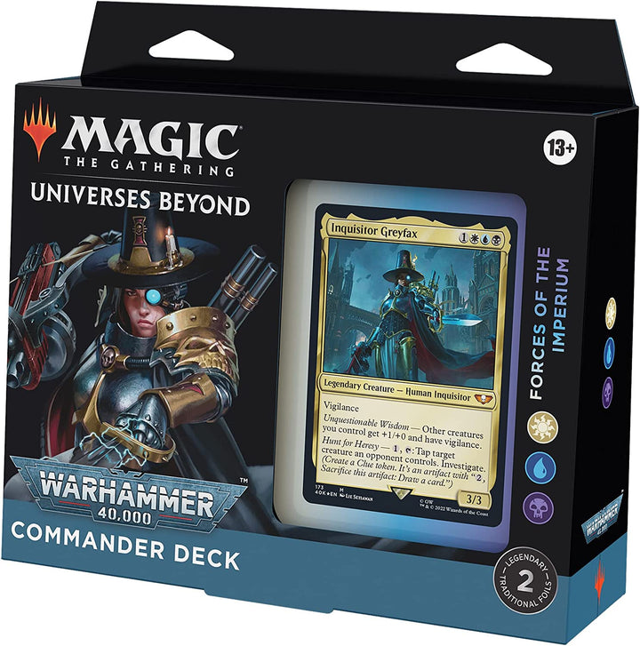 Magic: The Gathering - Universes Beyond: Warhammer 40k Commander Deck: Forces of the Imperium