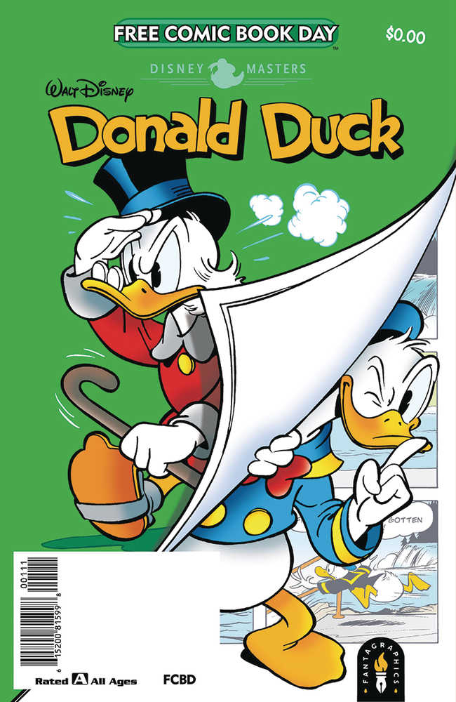 Free Comic Book Day 2022 Disney Masters Donald Duck & Co Special
