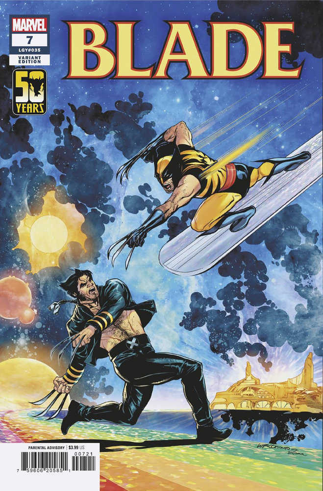 Blade 7 Ema Lupacchino Wolverine Wolverine Wolverine Variant