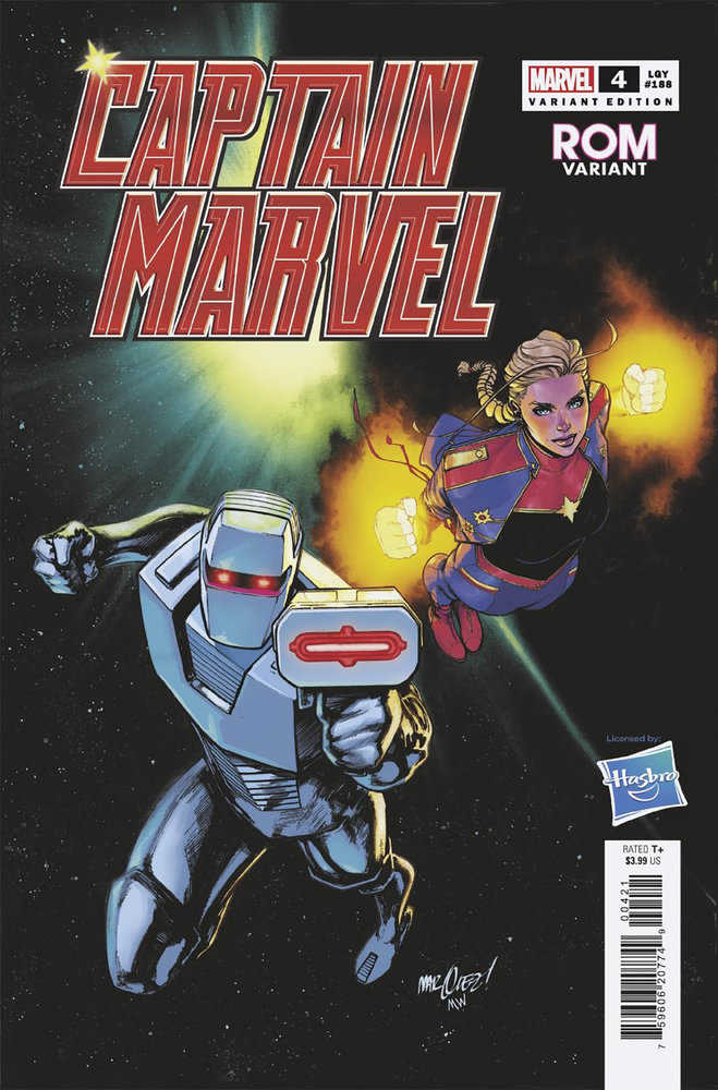 Captain Marvel 4 David Marquez Rom Variant