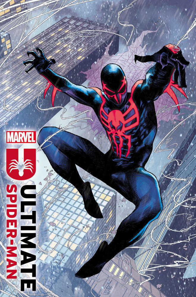 Ultimate Spider-Man 1 Marco Checchetto Costume Tease Variant C
