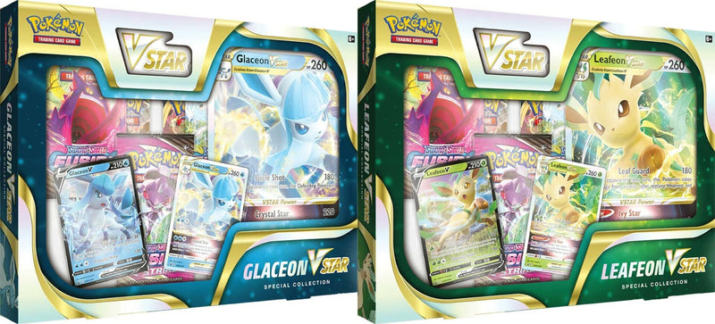 Pokémon TCG: Special Collection Leafeon/Glaceon VStar Boxes