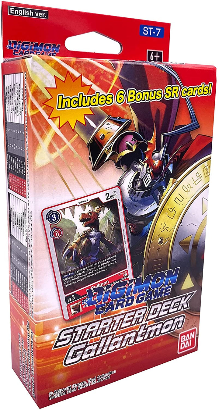 Digimon Card Game: Starter Deck - Gallantmon [ST-7]