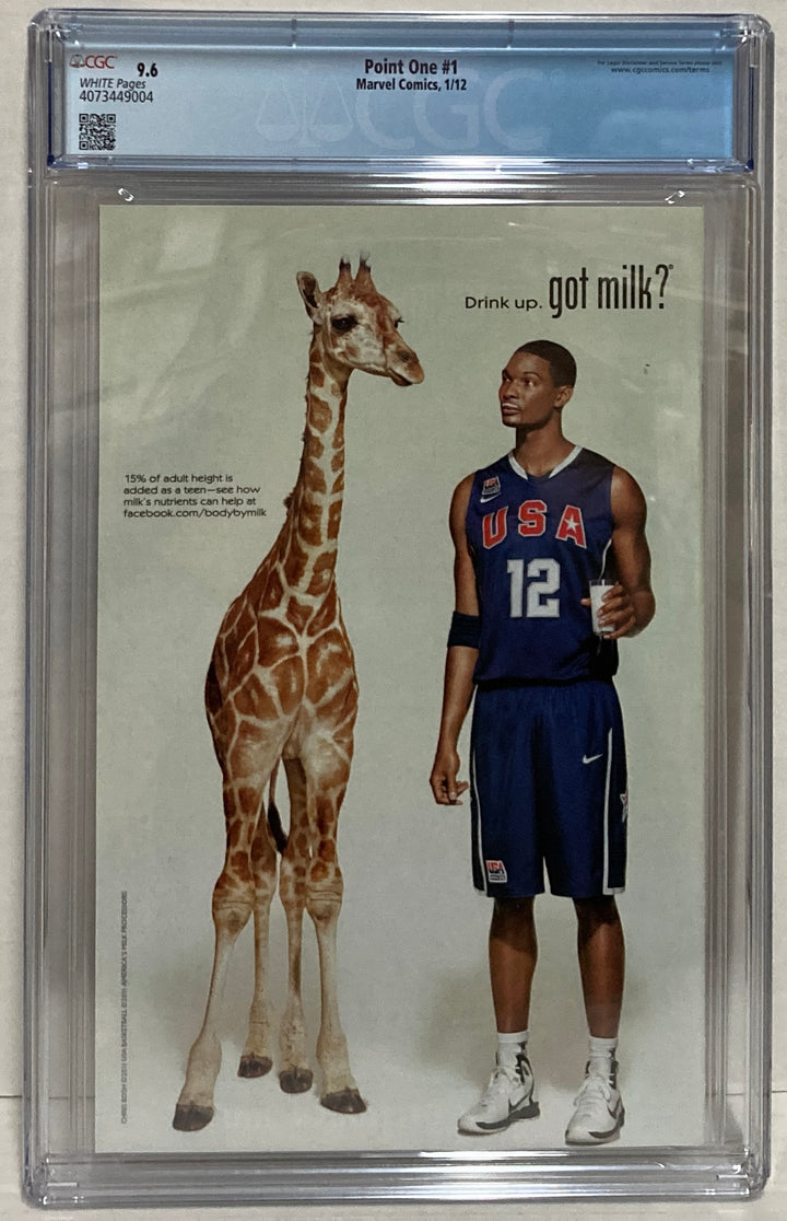 Point One #1 CGC 9.6