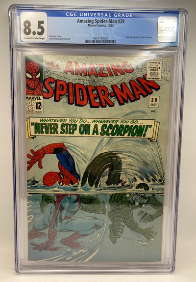 Amazing Spider-Man #29 - CGC 8.5  OW/WP - 4201142001